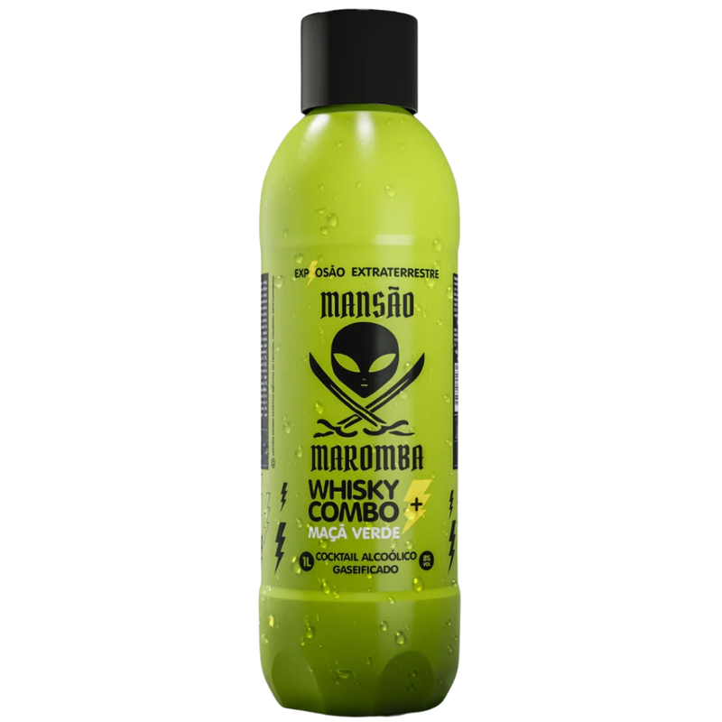 Whisky + Combo Maçã Verde 1L (6 unidades)
